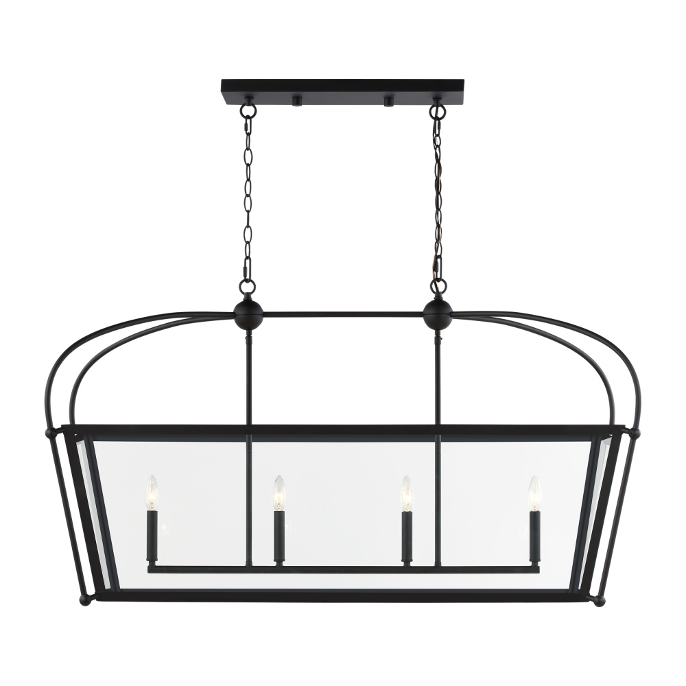 Charleston Four Light Linear Lantern