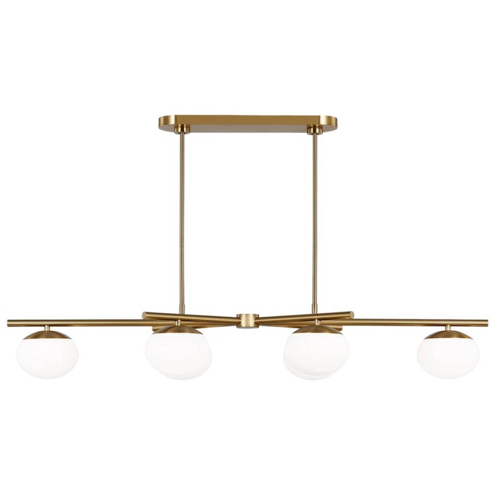 Lune Large Linear Chandelier