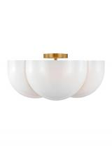 Visual Comfort & Co. Studio Collection LXF1004BBS - Large Semi-Flush Mount