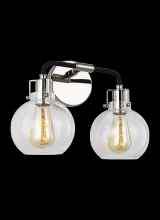 Visual Comfort & Co. Studio Collection VS24402PN/TXB - Clara 2 - Light Vanity