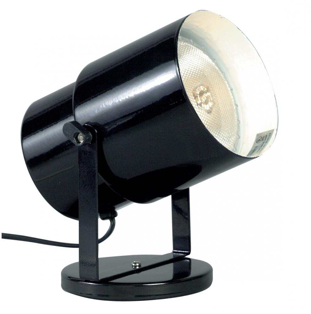 Plant Lamp; Black Finish