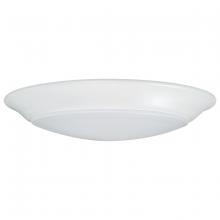 Nuvo 62/1801 - 7 inch; LED Disk Light; 5-CCT Selectable 27K/3K/35K/4K/5K; White Finish
