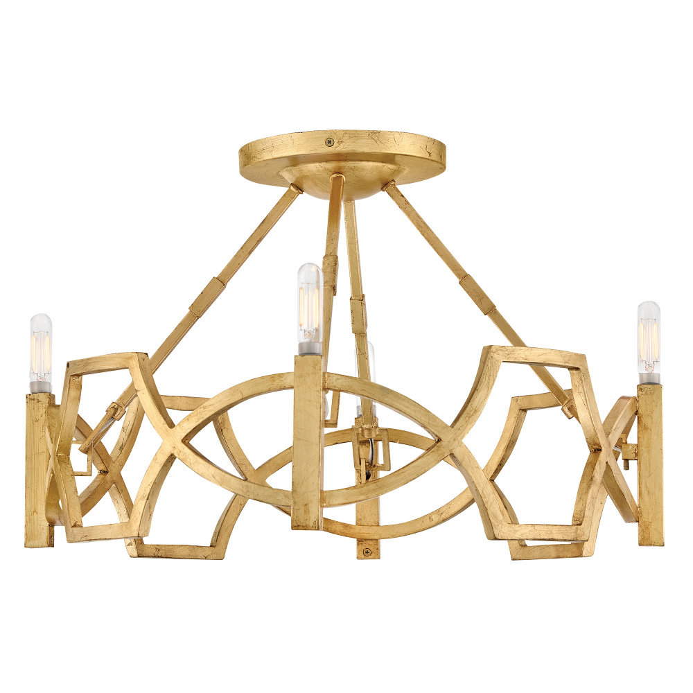 Medium Semi-Flush Mount