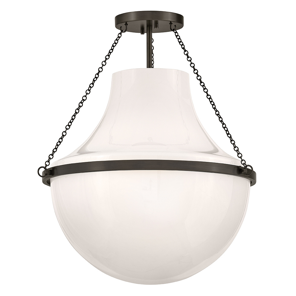 Medium Semi-Flush Mount