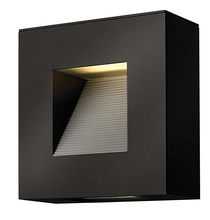 Hinkley 1647SK-LED - Hinkley Lighting Luna Series 1647SK ADA and Dark Sky Compliant LED Exterior Wall Bracket