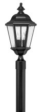 Hinkley 1671BK-LL - Large Post Top or Pier Mount Lantern