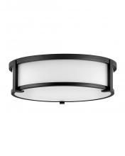 Hinkley 3243BK - Medium Flush Mount