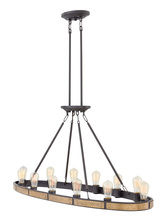 Hinkley 4396BZ - Twelve Light Linear