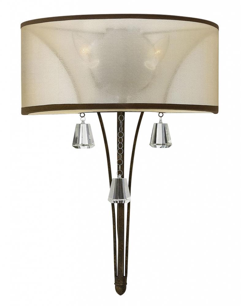 Large Two Light Sconce